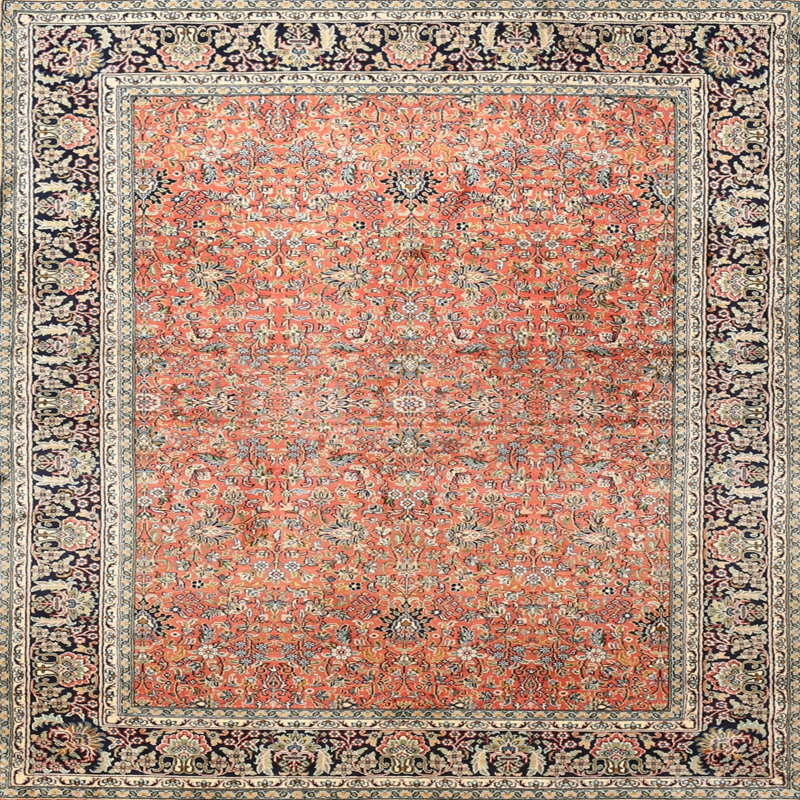 Cacey Oriental Indoor Rug, Square 6'