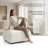 Plush Square Ottoman – Multi-Functional Extra