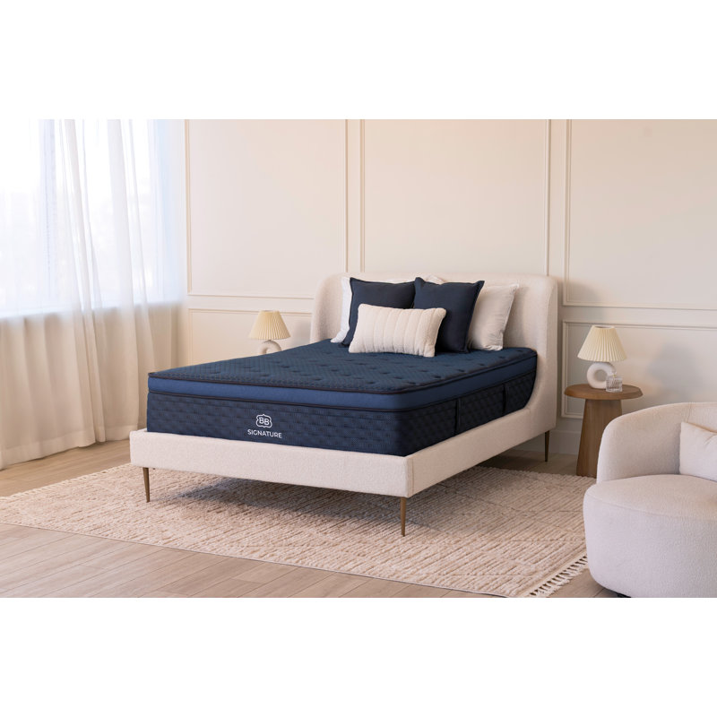 Brooklyn Bedding Signature Hybrid Medium Mattress, Short Full