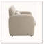 Fauteuil décoratif rembourré en tissu Boucle-2065223455