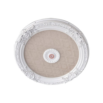Round Chandelier Ceiling Medallion