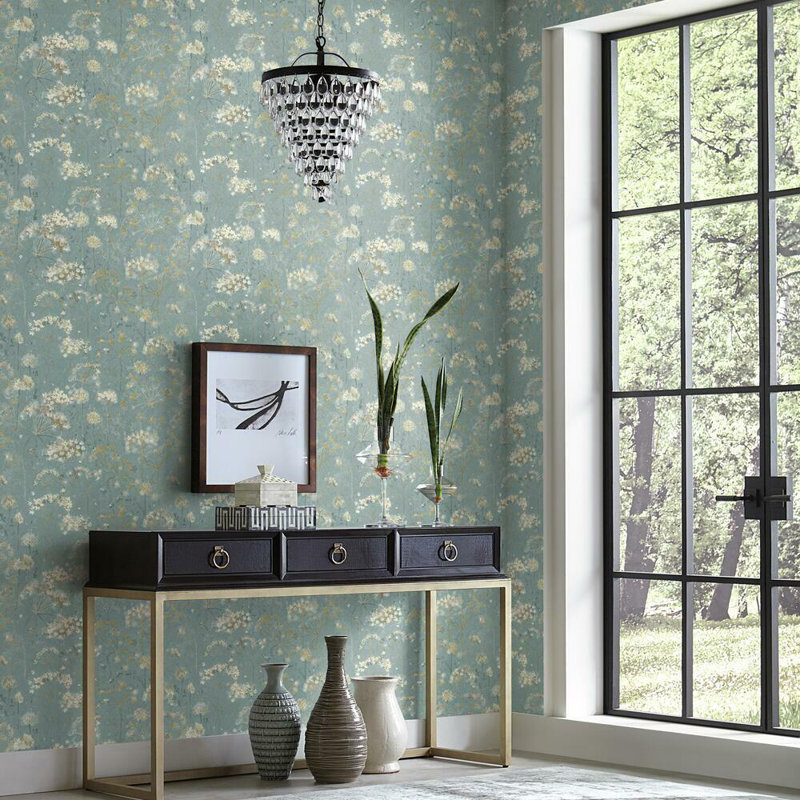 Floral Peel & Stick Wallpaper Roll