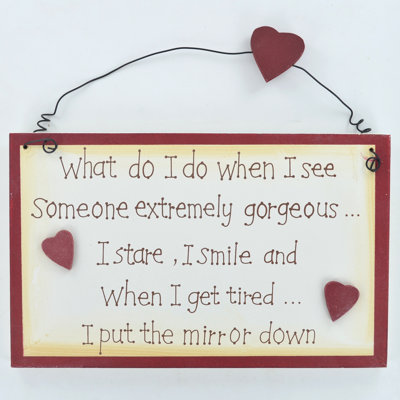 Handmade Words And Text Wall Decor on Wood