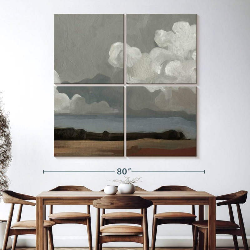 Alvord Cloud Formation II, 74" H x 74" W