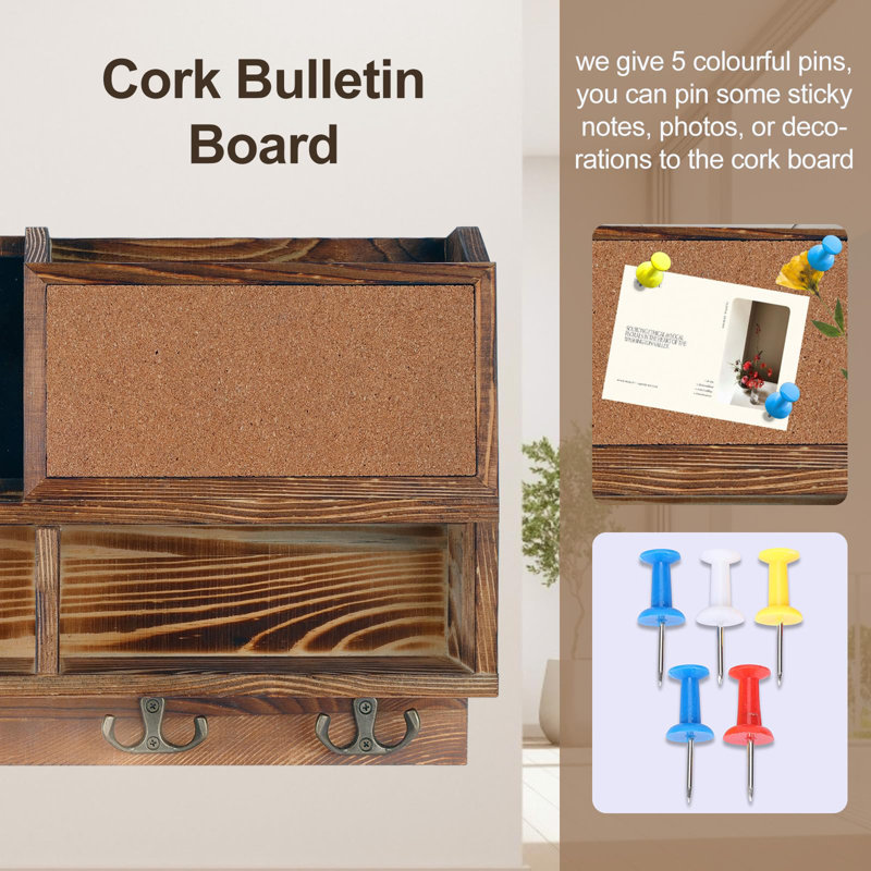 Wall 4 - Hook Coat Rack