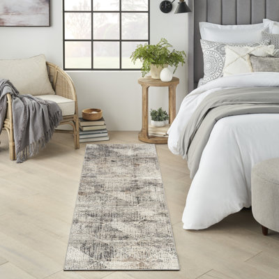 Ivaline Diamond Multicolor Sustainable Woven Area Rug