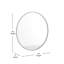 Miroir d'appoint mural incassable Nafne-499340446-499340440
