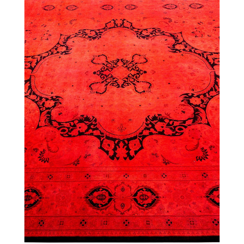Fine Vibrance One-of-a-Kind 6' 0" x 9' 3" Hand Knotted Area Rug