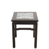 Asian Classic Marble End Table