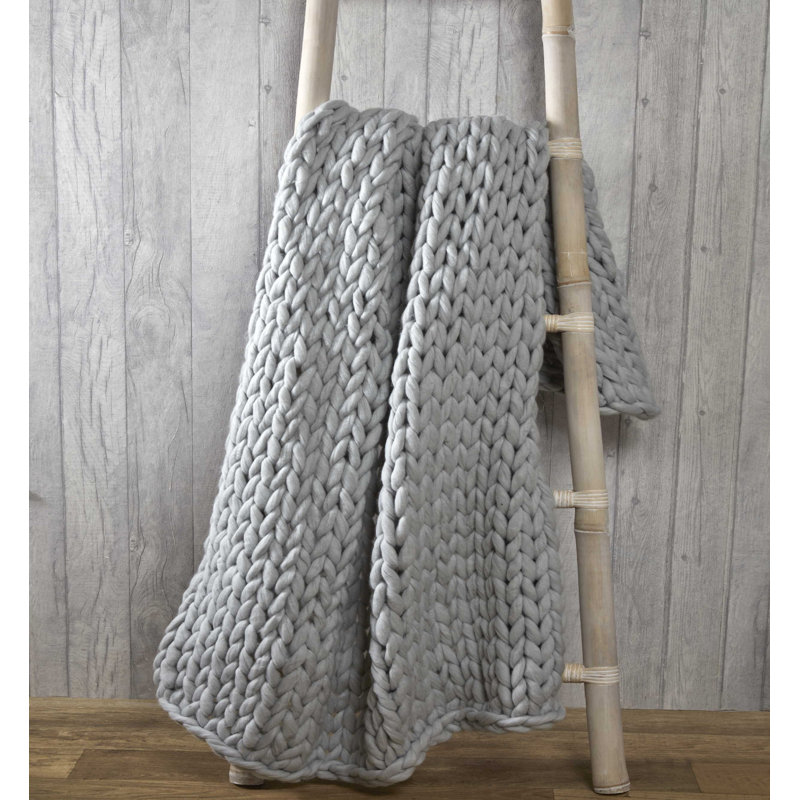 Throw Blanket, Grey