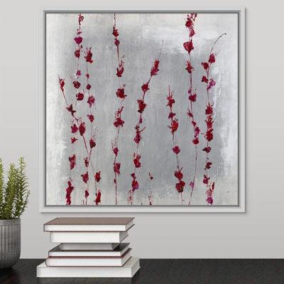 « grenades fleur », peinture sur toile