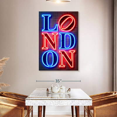 Panneau de signalisation Tergel London