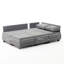 Canapé-lit et chaise longue 82,7 po Haleah-1184682126-1184682121