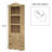 Brannick Solid Wood Corner-805186676