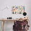  «Curved Retro Abstraction Wall Art Art» par Grace Popp