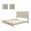Ensemble de chambre à coucher 3 pièces avec lit et 2 tables de chevet-845196802-845196830