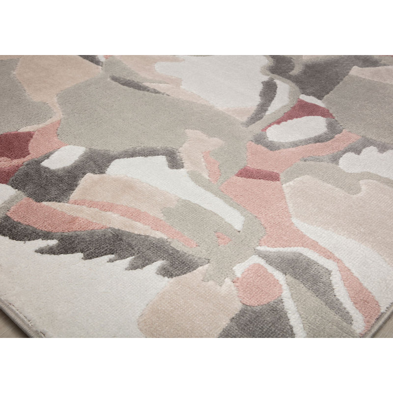 Vera Abstract Bright Idea Area Rug, Rectangle 2' x 4'
