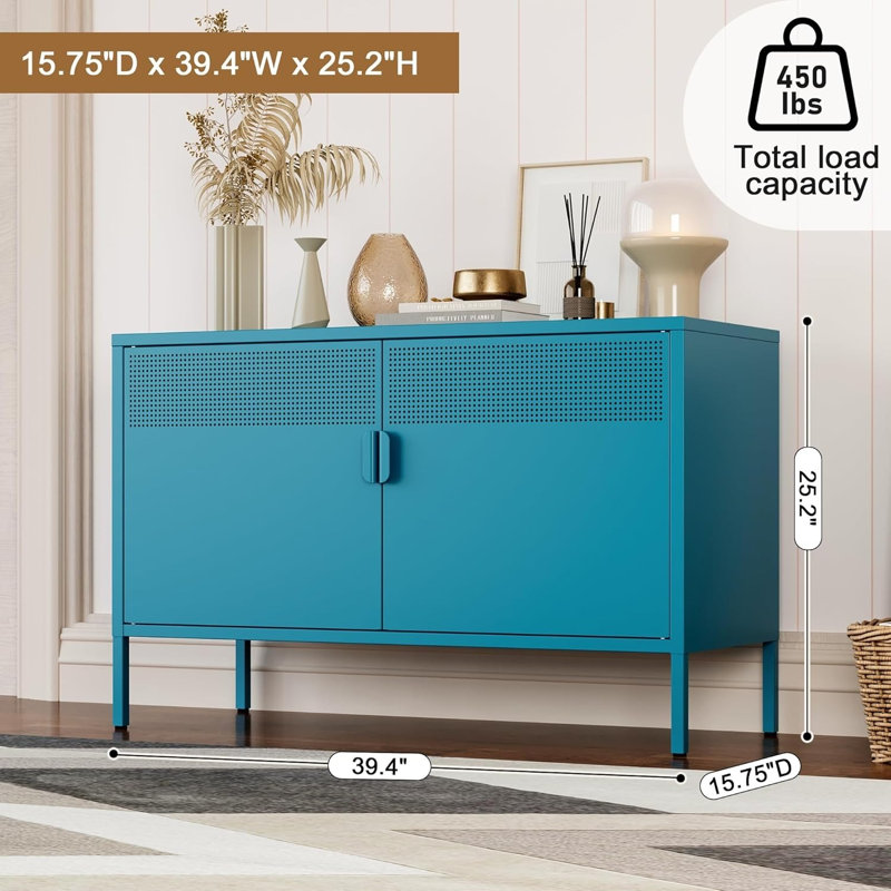 Armoire en acier, Bleu
