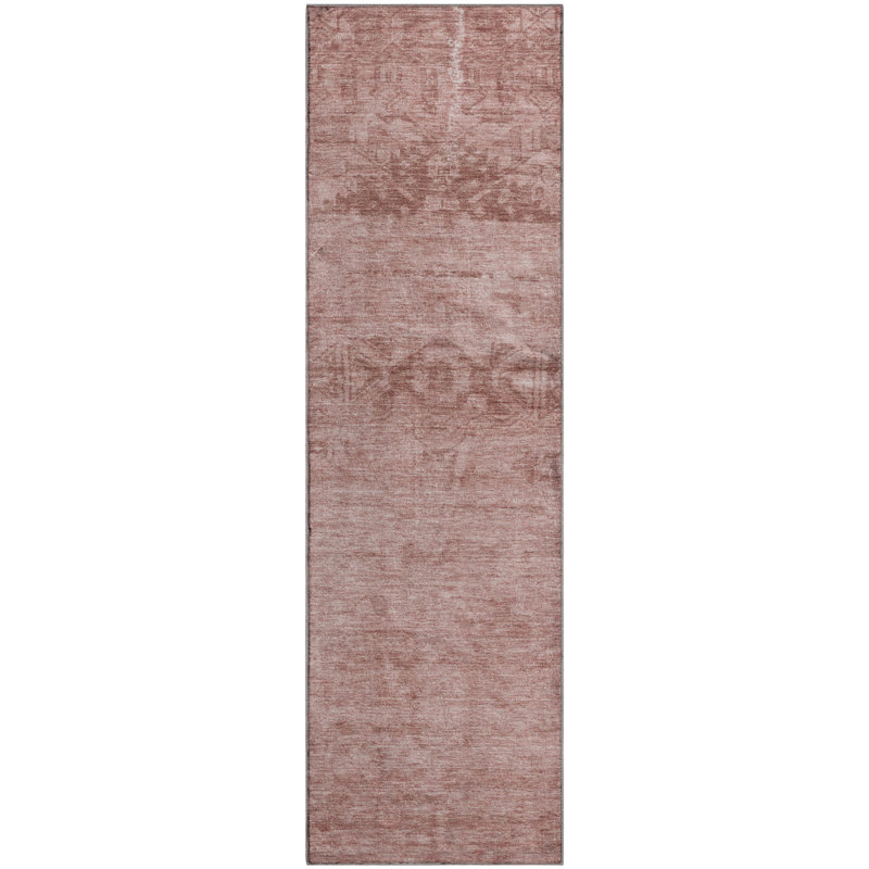 Premium Machine Washable Lampkins AMF1647 Global Rug, Runner 2'3" x 7'6"