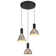 1 - Light Matte Black LED Pendant