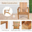 Chaise Adirondack en bois massif Parkerville-18055055