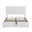 Lit plateforme tapissier avec système de rangement hydraulique-978452760-978452767