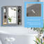 Amoriel 650mm W 640mm H Surface Framed Medicine Cabinet Mirror Fixed-1245262995