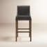 Niara Rectangle Faux Leather Bar & Counter Stool
