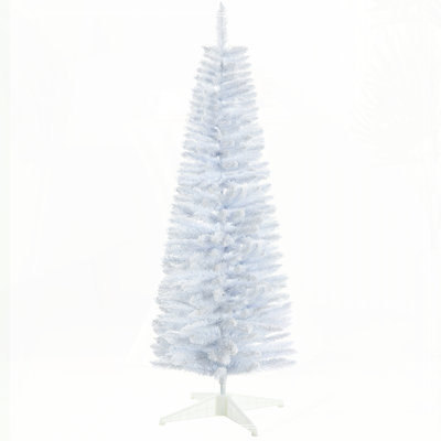 5' Snow Flocked Artificial Pencil Christmas Tree
