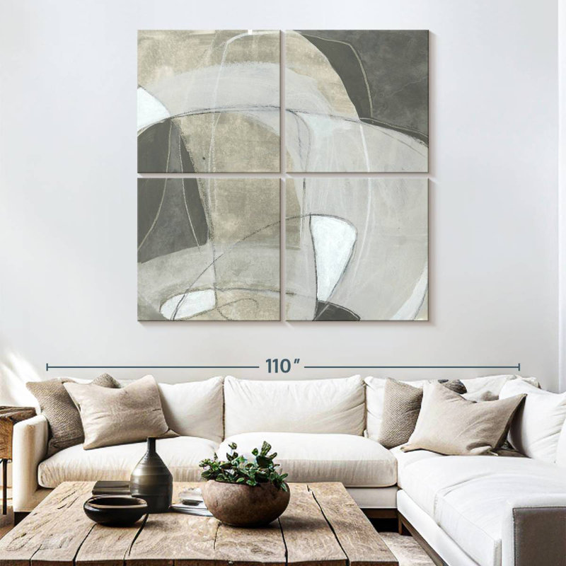 Rock Garden IV, 74" H x 74" W