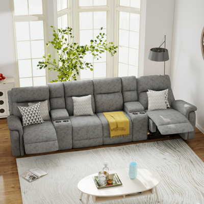 Satori 138.6'' Upholstered Power Reclining Sofa