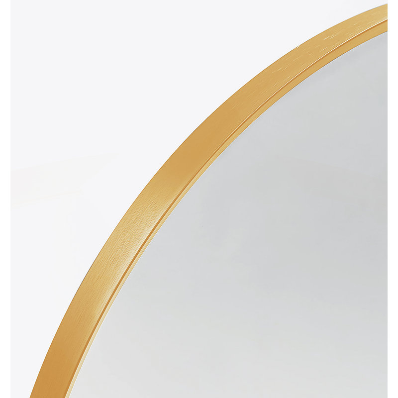 Miroir en métal, Doré