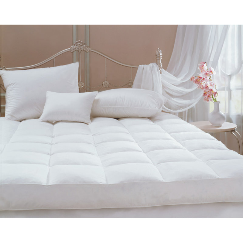Deluxe Down Mattress Topper, Twin