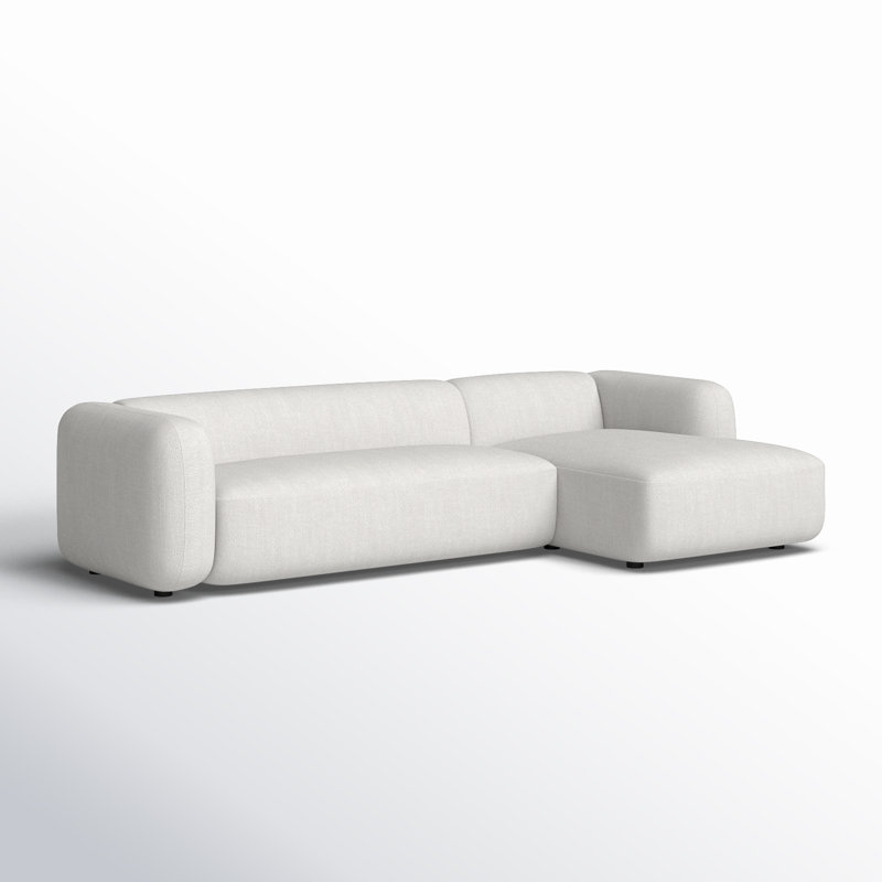 Arsen 2 - Piece Upholstered Chaise L-Sectional, Right Hand Facing