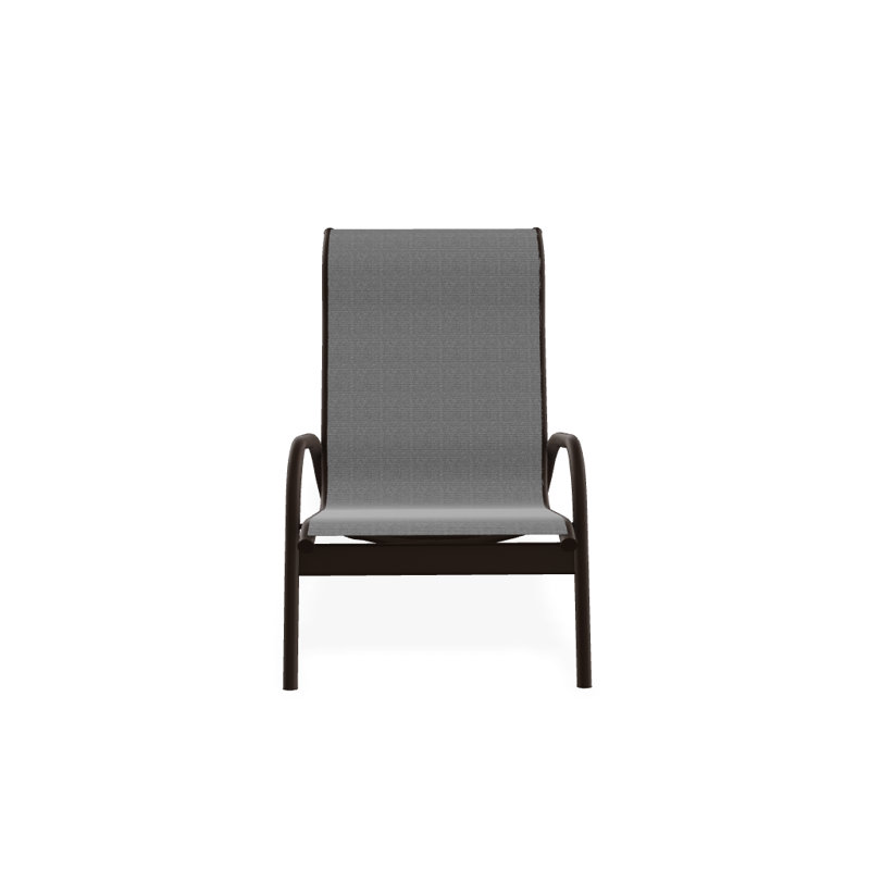 Gardenella Patio Chair, Titanium Sunbrella®, Kona