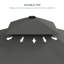 Bricelynn 243cm Cantilever Parasol-1287353374