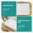 20x15 Inch White Ceramic Rectangular Bathroom Sink