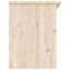 Alta 6 Pair Solid Wood Shoe Storage Bench-2111222262