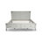 Geneva - Storage Bed - King - Distressed White Finish