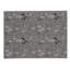 Tapis intérieur / extérieur gris en polyester tissé à la machine-599893337