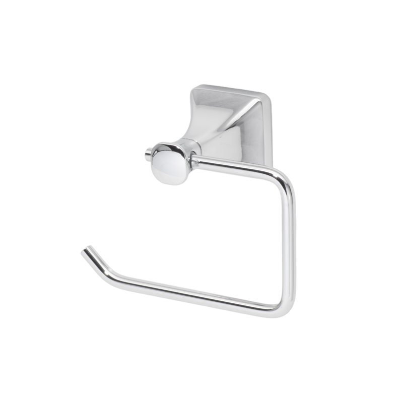 Porte-papier simple Monterrey, Chrome poli