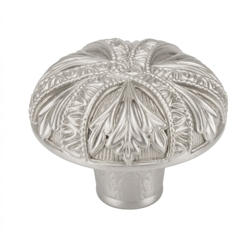 HAMPTON KNOB, Satin Nickel