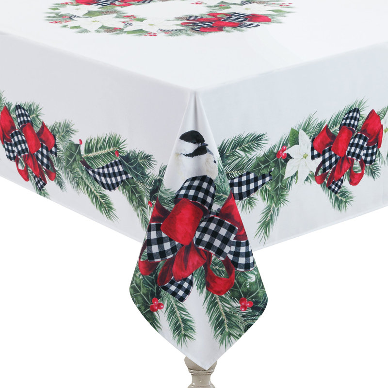 Nappe Christmas Trimmings, 84 po x 70 po