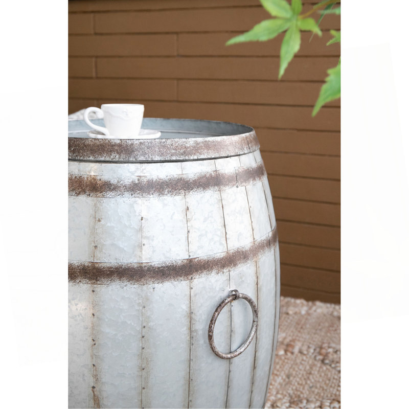 22.5X22.5X26" Drum Side Table