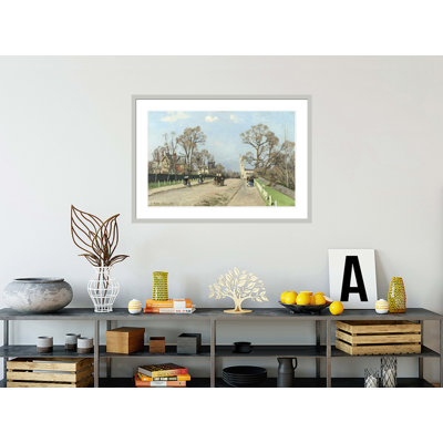 «The Avenue Sydenham» par Camille Pissarro, impression giclée sur cadre