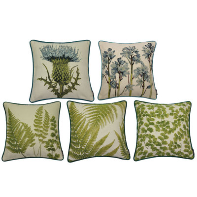 Floral Square Cushion