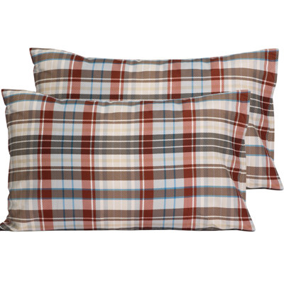 Digital Printed Patterned Fabric Pillowcases Set