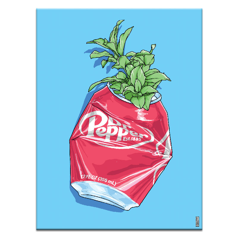 Doc - Print, 51"H x 41"W x 3"D, Wrapped Canvas