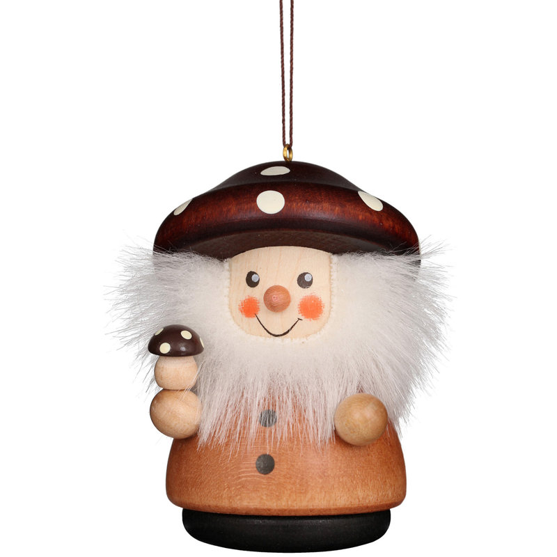 Ornement figurine suspendu man champignon Imboden