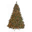 Arbre mélangé 9 pi Cashmere 9 po avec 2317 pointes, 105 pommes de pin et 1200 lumières claires